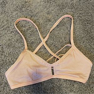 Jolyn “Vent” bikini top w/tie straps